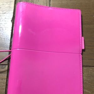 Pink Filofax Planner